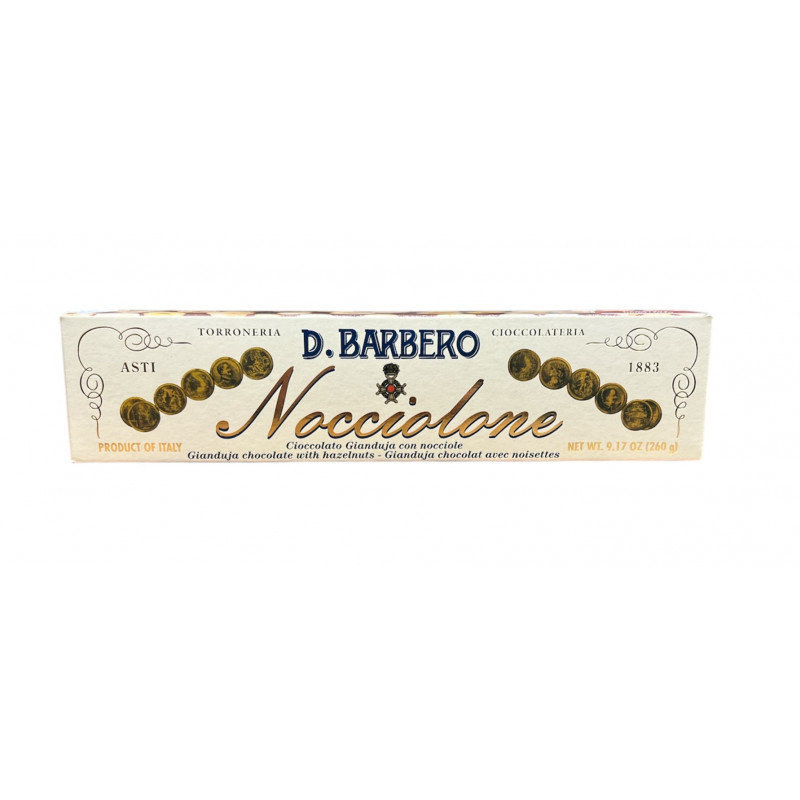 Barbero - Nocciolone - Gianduja Schokolade mit Haselnüssen - 260g