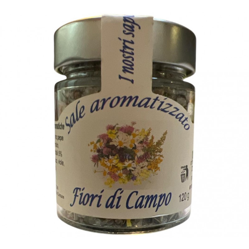 Masé Mario - Sale aromatizzato - fiori di campo - 120g