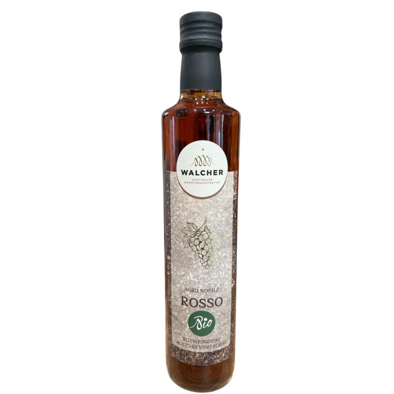 Walcher - Aceto di vino rosso - BIO - Agro nobile - 500ml