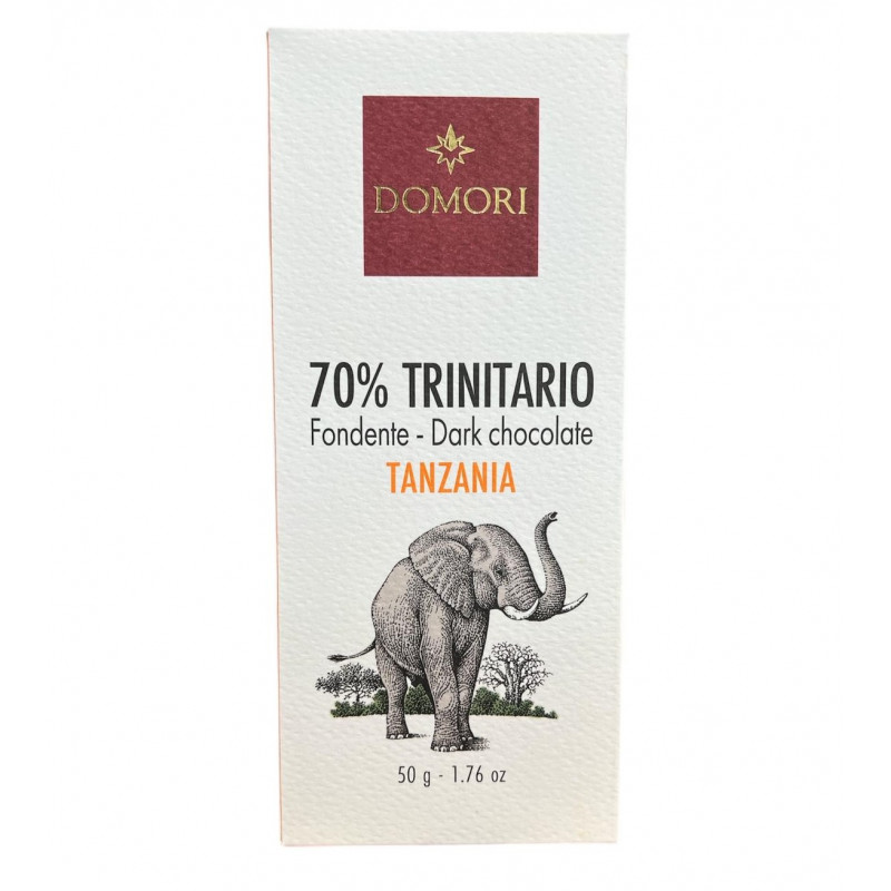 Domori - Edelbitterschokolade 70% - "TANZANIA" - 50g