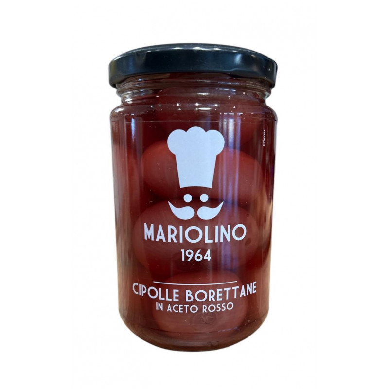 Mariolino - Zwiebel "borettane" eingelegt mit Balsamico Essig aus Modena I.G.P. - 310g