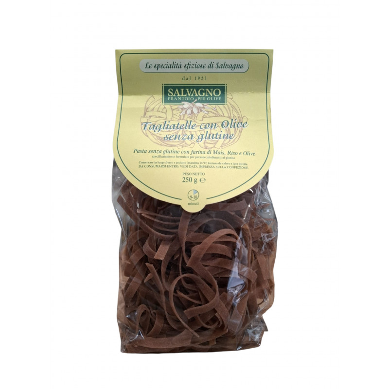 Salvagno - Tagliatelle con Olive senza glutine - 250g