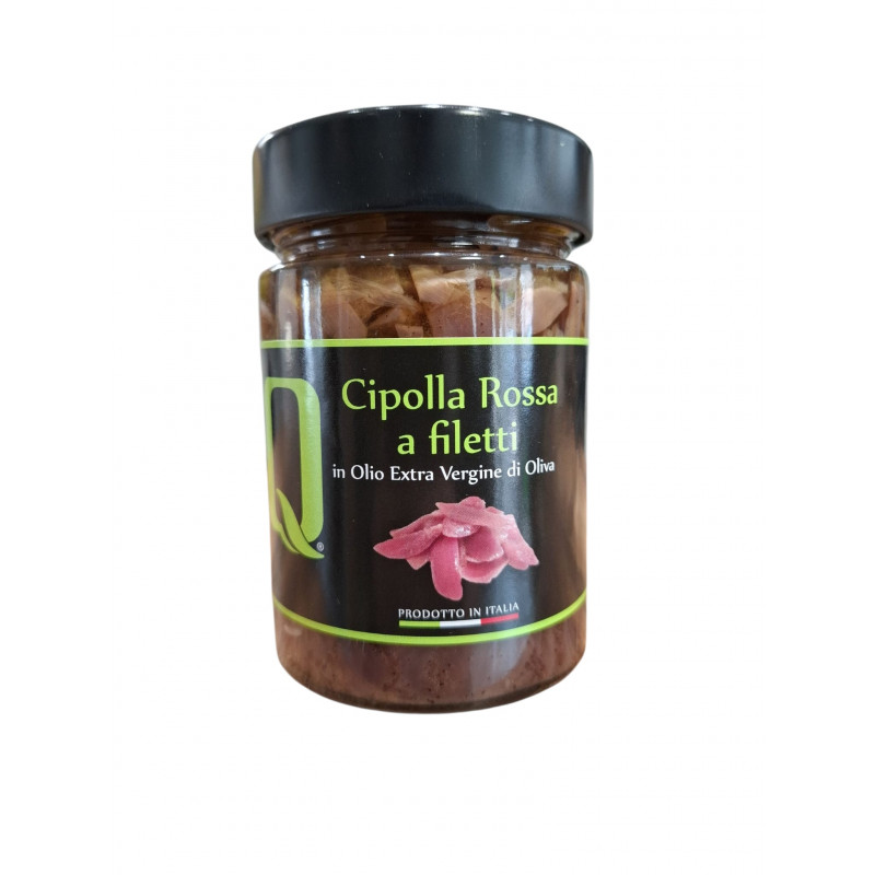 Quattrochiocci - Cipolla Rossa a filetti - 320g