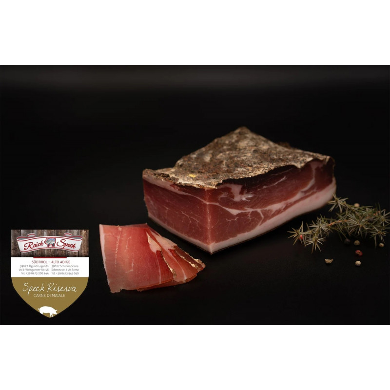 Raich Speck - Speck - Aged for at least 1 year - ca. 0.8 kg