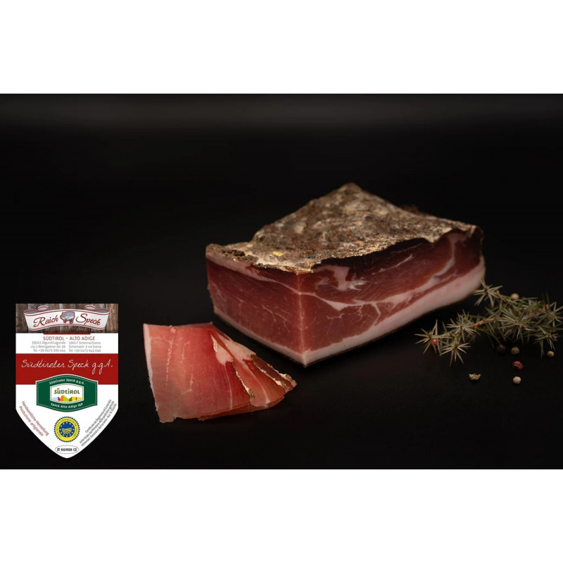 Raich Speck - South Tyrolean Speck - PGI - ca. 0.5 kg