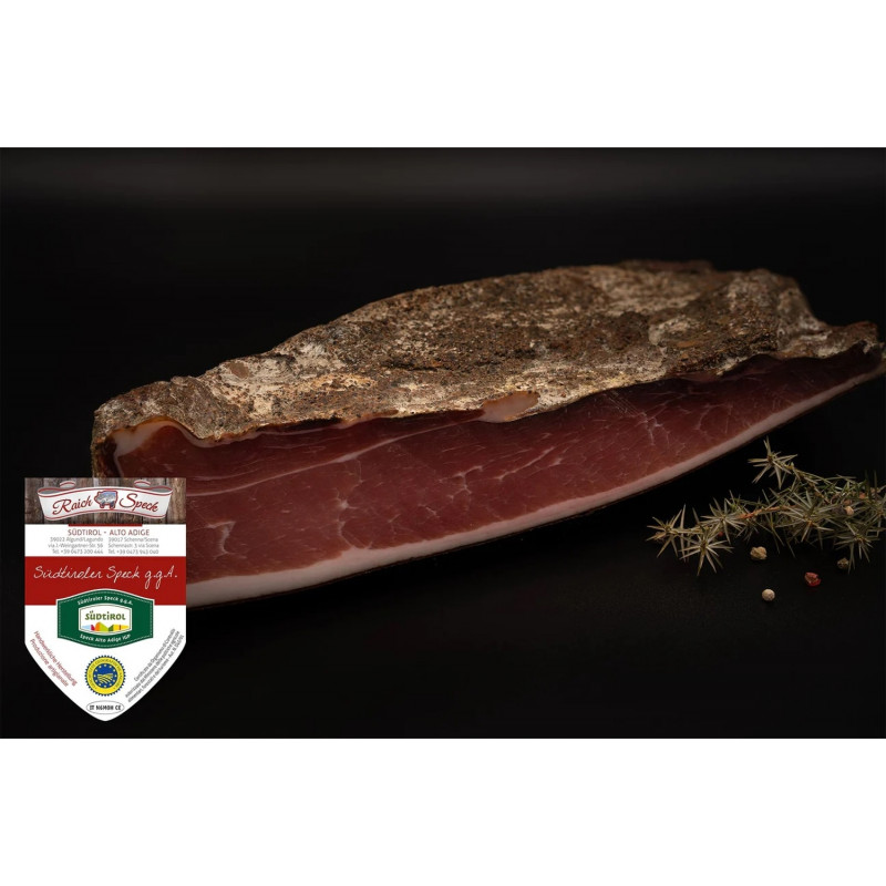 Raich Speck - South Tyrolean Speck - PGI - ca. 2.2 kg