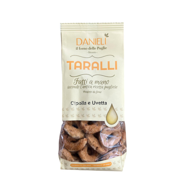 Danieli - Taralli - Cipolla e Uvetta - 240g