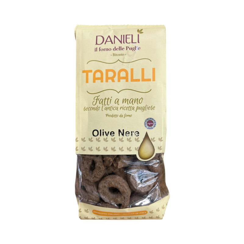 Danieli - Taralli - Olive nere - 240g