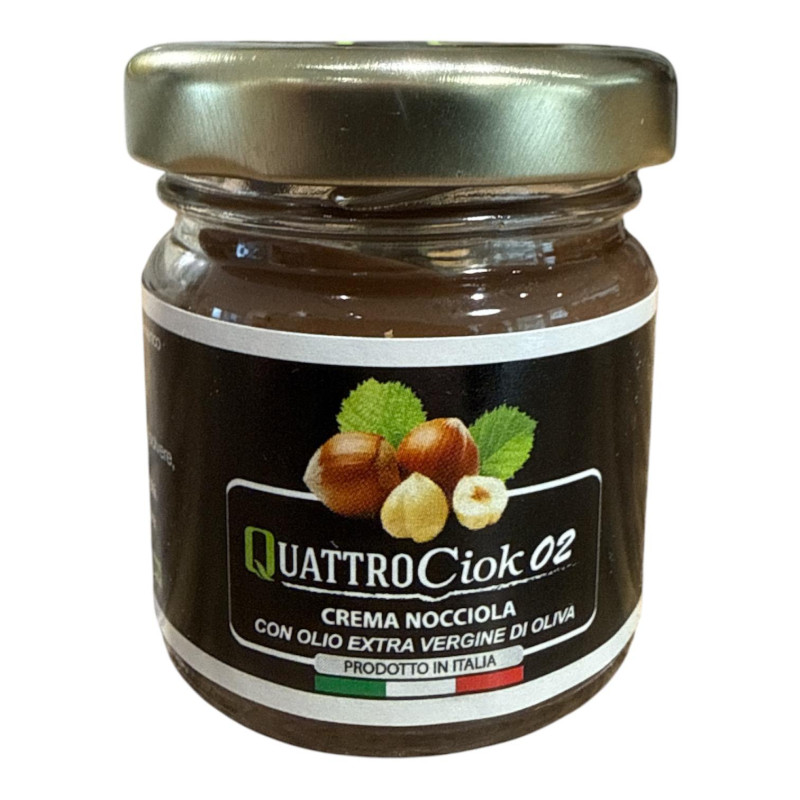 QuattroCiok 02 – Haselnusscreme mit nativem Olivenöl