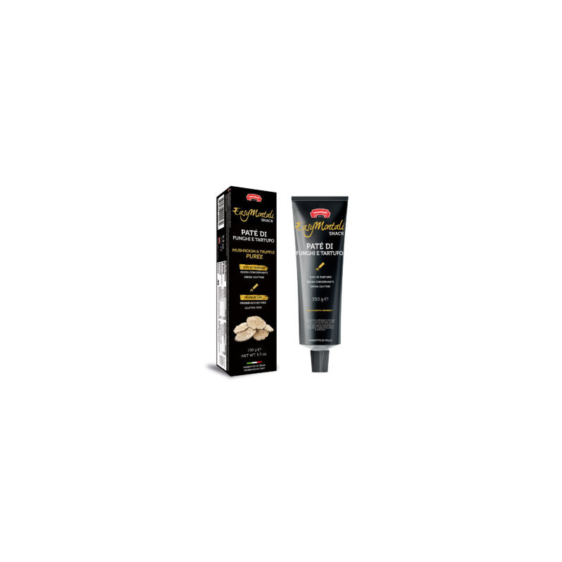 Montali EasyMontali Snack Paté ai Funghi e Tartufo – Specialità Gourmet Italiana - 150g