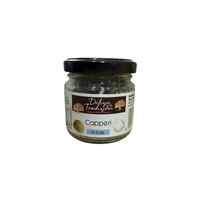 Delizie della Tradizione - Kapern in Meersalz aus Italien - 70g