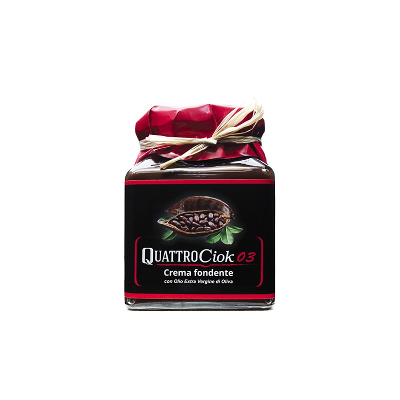 Quattrociocchi - QuattroCiok03 - Dunkle Schokoladencreme - 320g