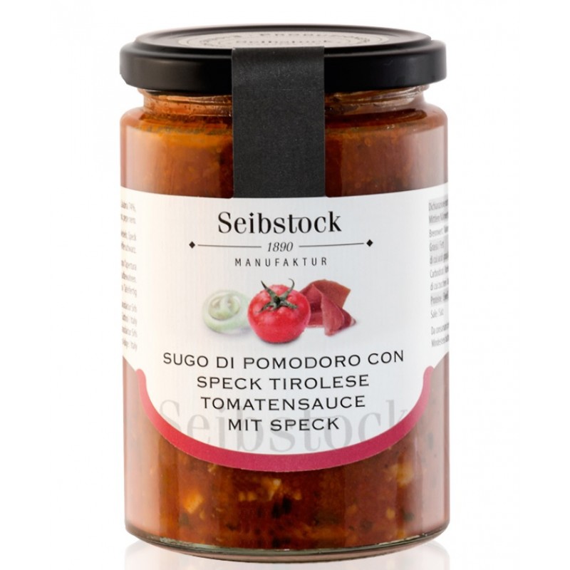 Seibstock - Tomatensauce mit Tiroler - Speck - 350g