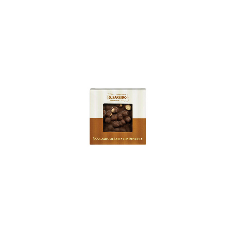 Barbero - Milchschokolade mit ganzen Haselnüssen - 120g