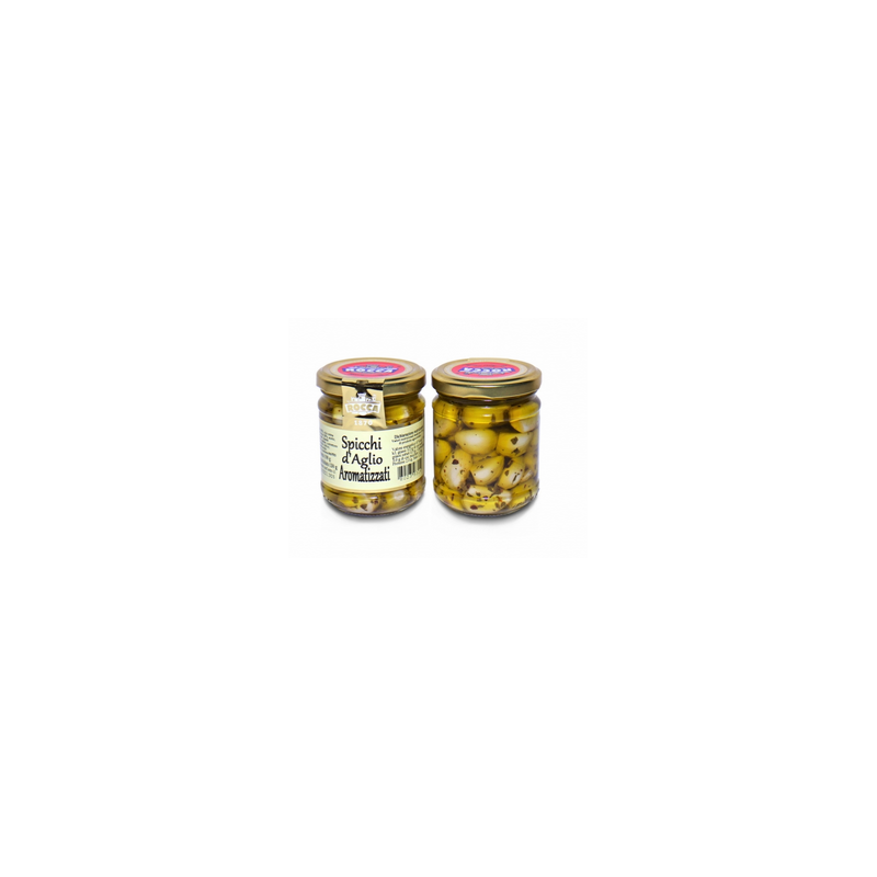 Rocca Luigi & Figlio - Knoblauchzehen aromatisiert - 190g