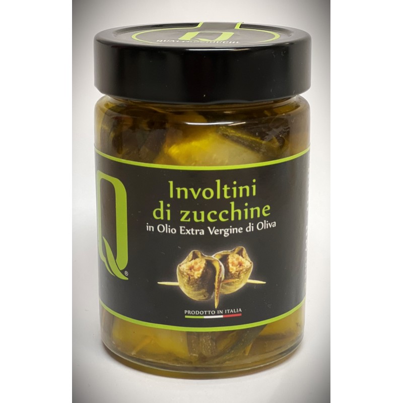 Quattrociocchi - Zucchini eingerollt mit Thunfisch und Kapern - 320g