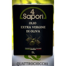 Quattrociocchi - SPECIALE - 4sapori - Natives Olivenöl extra - 5 Liter - Bag in Box